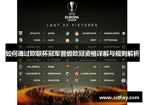 如何通过欧联杯冠军晋级欧冠资格详解与规则解析 如何通过欧联杯冠军晋级欧冠资格详解与规则解析