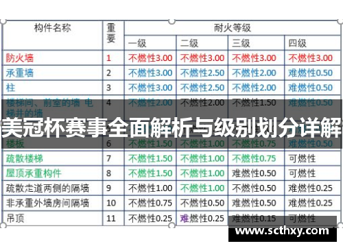 美冠杯赛事全面解析与级别划分详解